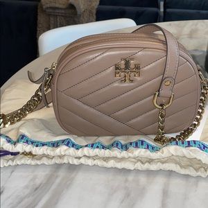 Tory Burch Kira Chevron Quilted Camera Crossbody